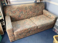 Two seater sofa bed collected by Squeaky Clean Removals