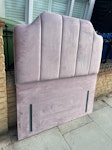 Bed, mattress headboard Single bed frame with damaged draws, but works for bed.  Good mattress as newer than frame.  Nice double headboard SE22 - removed for £60