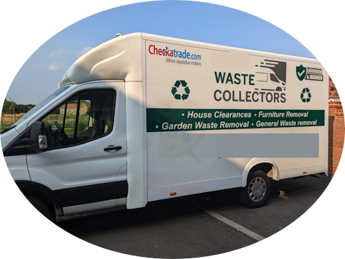 Kent Waste Collectors team and vehicle