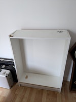 Broken IKEA bookshelf collected by Eco Clean&Fresh