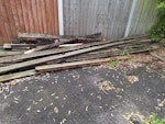 shed, garden chairs, decking Small dismatled shed, houshold items, garden chairs, decking planks CM2 - removed for £195