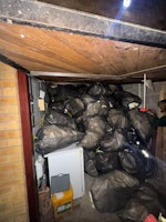 140 BAGS OF EXPANDING FOAM collected by Essex waste services ltd