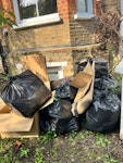 mixed rubbish and cardboard rubbish and cardboard that needs collecting NW6 - removed for £60