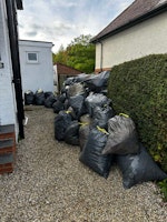 63 BAGS OF EXPANDING FOAM collected by Clear View Waster services