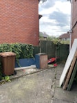 Garden door,cupboard,wood Garden door,cupboard,wood
All items in picture to be cleared M34 - removed for £65