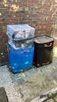 3 Amazon bags garden soil, leaves, beer bottles, broken toys LU2 - removed for £75