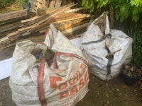 gdn shed, gdn waste, wood, collected by Essex waste services ltd