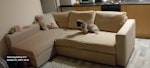 Corner sofa bed It comes apart in. Carryable sections. Corna sofa bed. No mattress.  See photo. BN2 - removed for £70