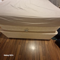 divan bed and 2 matresses collected by Quick Junk