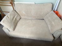 2 x DFS sofas. collected by Halls waste removals