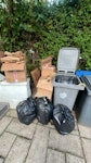 rubbish and cardboard quick access rubbish and cardboard collection NW6 - removed for £60