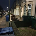 Old shed panels cut to small Shed panels cut to manageable  pieces and few bags of rubbish. NW9 - removed for £80