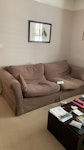 4 seater sofa 4 seater sofa for disposal.  235 cm long, 115 cm wide, 85 cm high.  This sofa will not fit through the doorway so will need to be broken down in situ before removing.  There is on street parking outside the house although this can be quite busy. GL53 - removed for £145