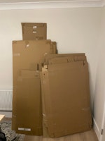 Flaten cardboards and some bag collected by SID WASTE LTD