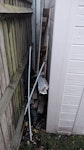 Shed full - house/garden waste Shed full of household/garden waste - currently rennovating. Addition to photos will be a bed broken down and laminate flooring - basically the shed will be full and the sides included in photos. E16 - removed for £150