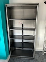 Large three filing cabinets collected by Advance Waste