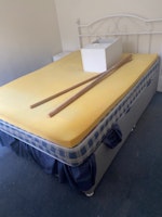 Double divan bed&mattress collected by Advance Waste