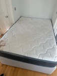 double mattress standard double mattress. not the divan in the picture.  just the mattress. W2 - removed for £50