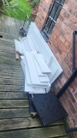 Dismantled bed and wardrobe collected by Mersey Waste (NW) LTD