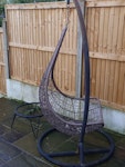 Garden swinging chair Old garden swinging chair (including pillow) N22 - removed for £60