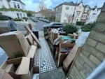 Remove cardboard rubbish Remove all cardboard rubbish from front patio garden. Very easy simple NW6 - removed for £50