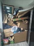 Mixed sizes of Cardboard boxes Large pile of mixed size cardboard boxes, some quite large (tv boxes, bed/wardrobe boxes etc). All can be recycled.

Ignore other items in photo, just cardboard needs removing. S2 - removed for £150