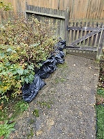 12 bags rubble/rubbish collected by Clearance Cart Waste & Recycling Management