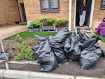 Bags of garden waste Bags of soil, grass, bushes/shrubs, some shrubs not in bags. DA11 - removed for £80