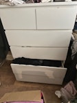 5-6 caninet drawers, mattress it’s big and heavy E1 - removed for £50