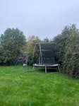 Trampoline and swing 1 x 6ft trampoline with netting and 1 x swing. To be dismantled and taken away SO31 - removed for £75