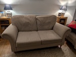 Two seater sofa Two seater sofa BN3 - removed for £80