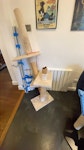 5 household items 1 wall heater, 1 cat scratcher, 1 shower screen, 2 blinds NW6 - removed for £45