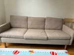 A small 3-seat sofa A small 3-seat sofa with removable arms/back/cushions. NW3 - removed for £80