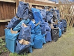 bags of timber offcuts rubble bags of mixed timber off cuts TN6 - removed for £250