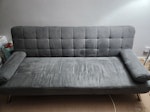 3 seats sofa bed 3 seats sofa bed, grey color, good condition, reusable, almost new KT17 - removed for £0