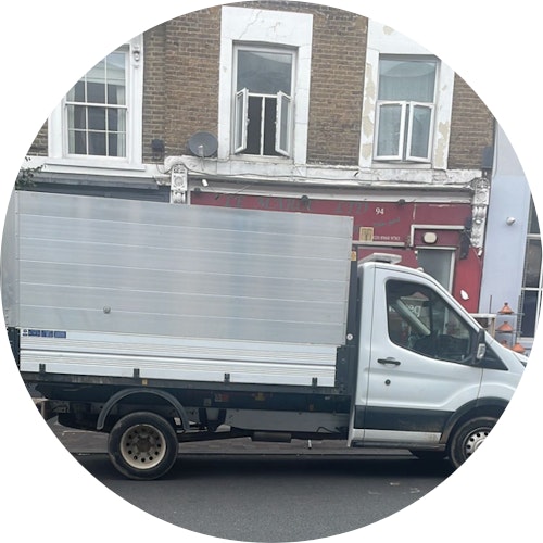 fortknox waste team and vehicle