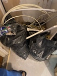 6 rubbish bags (no rubble) 6 rubbish bags - no rubble and plaster board as pictured TW9 - removed for £60