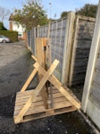 Wooden Pallet to go ASAP We have been left this wooden pallet and need it to be removed ASAP if possible, thank you. SK9 - removed for £60