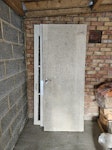 Three interior doors Three interior doors, one solid, two with glass panels SE23 - removed for £70