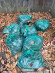 7x green waste bags; airbed TW2 - removed for £50