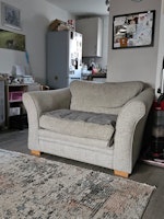 Cuddle chair collected by Kevin Alderton