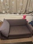 2 seats sofa the double sofa has a little stain TW3 - removed for £50