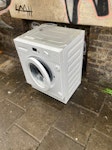 washing machine Washing machine. On pavement outside the property next to free parking space SW9 - removed for £40