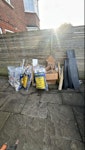 9 bags total 3 with tiles some tiles 1 toilet that can be reused and general waste NW6 - removed for £70