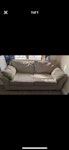 Two seater sofa It's a sofa in a good condition that could be reused. It's soft and comfy. Has some time scratches under the pillows but overall it's in a good condition B79 - removed for £80