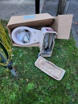 OLD WC, CARDBOARD BOX, OLD WC, CARDBOARD BOX, HG5 - removed for £80