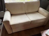 Sofa bed & armchair collected by Oakley Waste