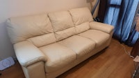 3 seater sofa collected by Halls waste removals