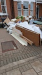 Kitchen units Mostly wood from old kitchen unit, old worktops and some other diy rubbish. N8 - removed for £185