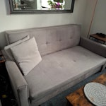 Sofa bed Sofa-bed with storage, very good condition. Still could be easy sold. SW19 - removed for £0